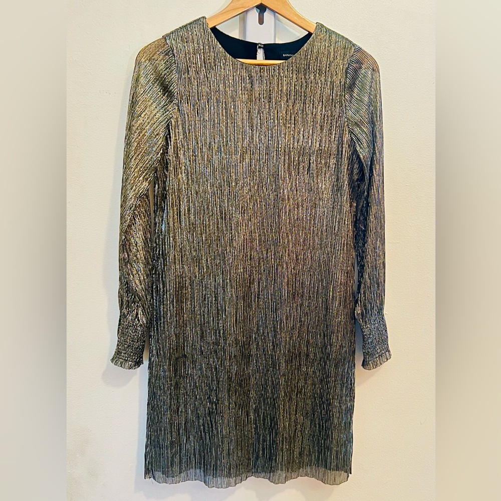 Banana Republic Vintage Silver Dress, Size 4
